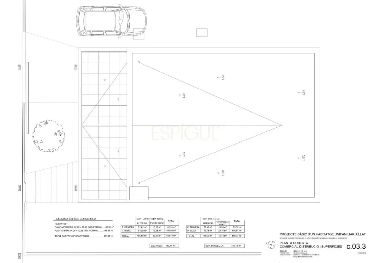 Современный дом с видом на Монтгри, недалеко от моря, залитый солнцем