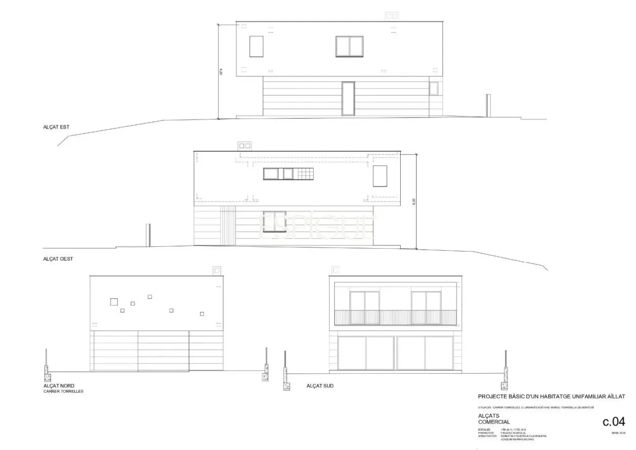 Современный дом с видом на Монтгри, недалеко от моря, залитый солнцем