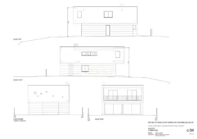 Современный дом с видом на Монтгри, недалеко от моря, залитый солнцем