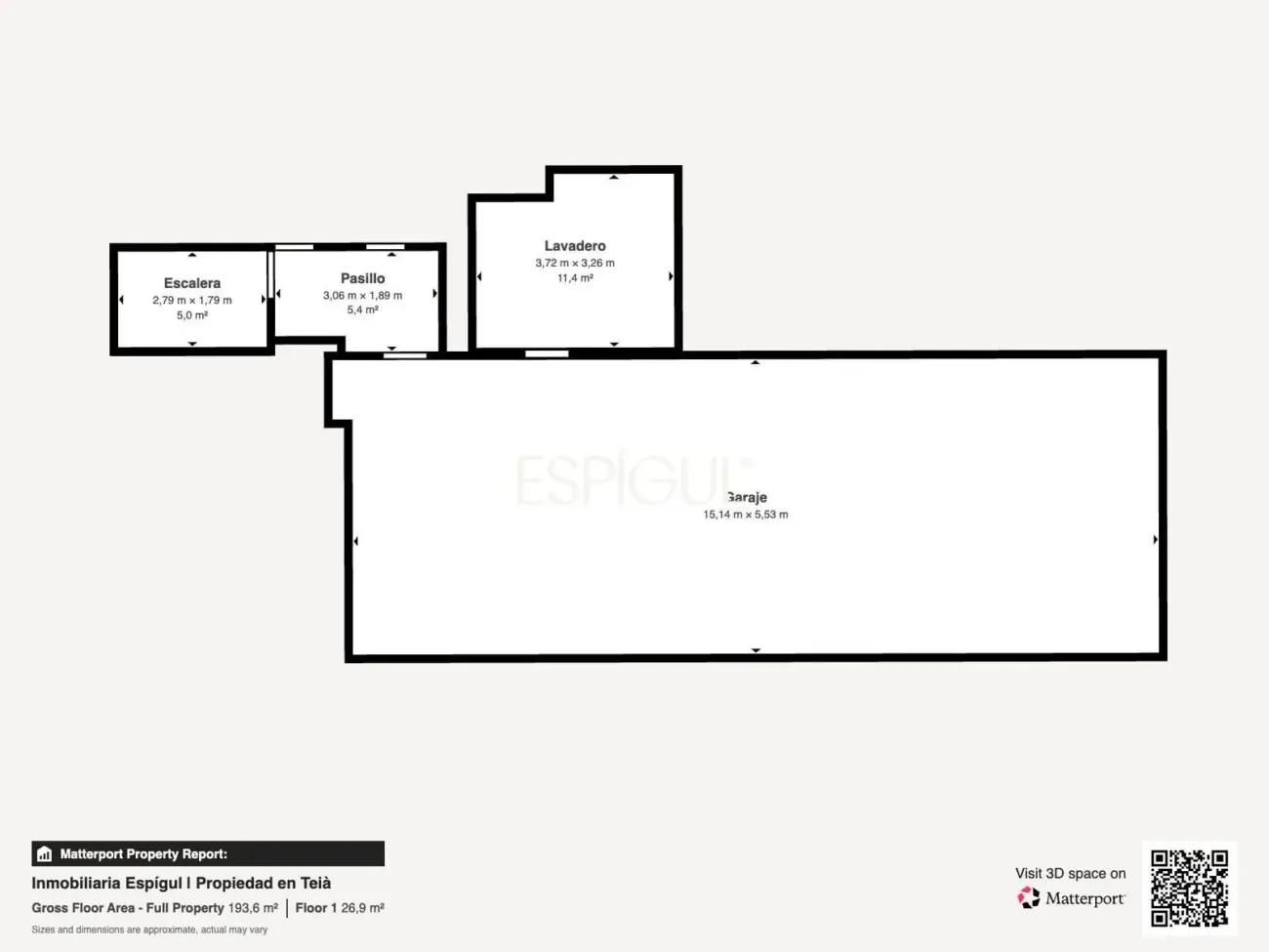 Особняк в современном стиле с частным бассейном в Тейе