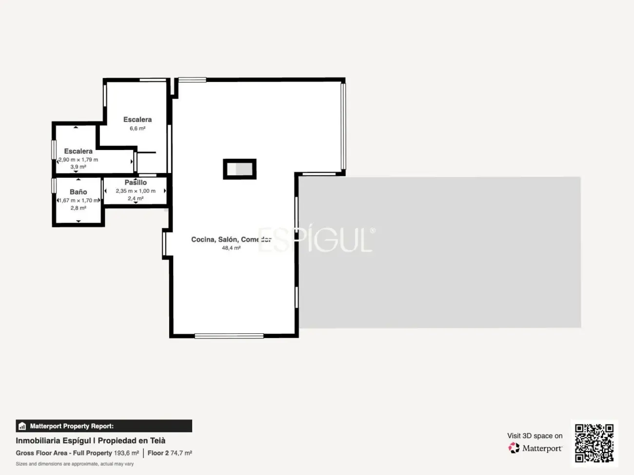 Особняк в современном стиле с частным бассейном в Тейе