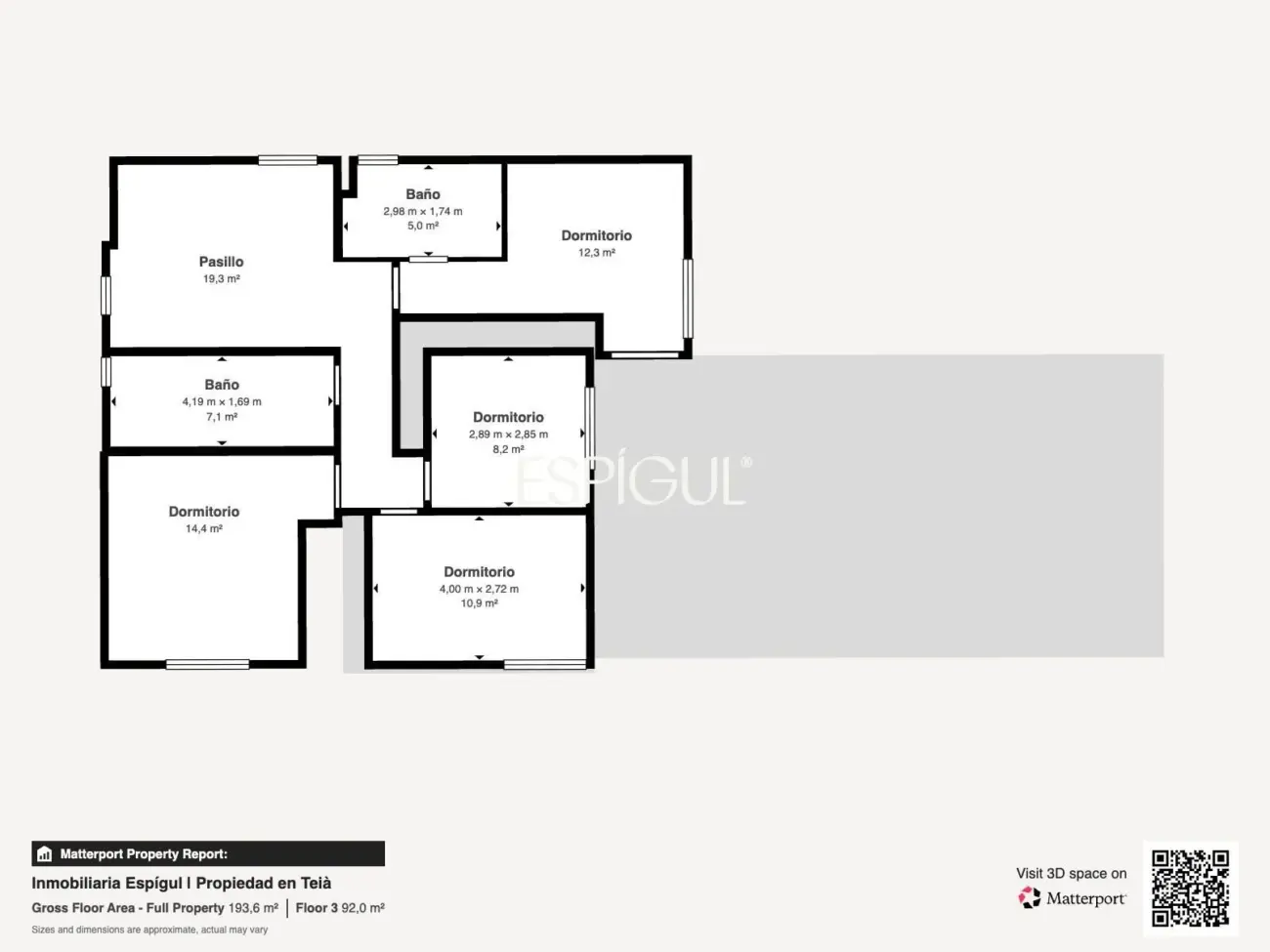 Особняк в современном стиле с частным бассейном в Тейе