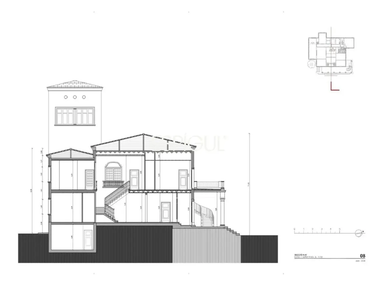 Finca señorial catalogada en venta en Matadepera