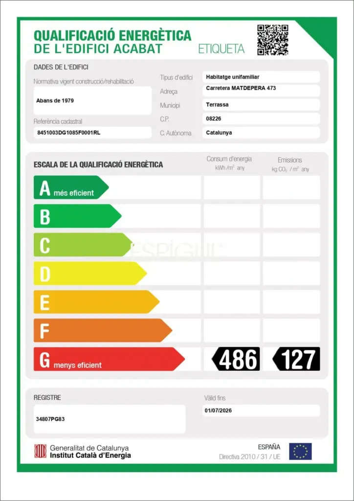 Finca senyorial catalogada en venda a Matadepera