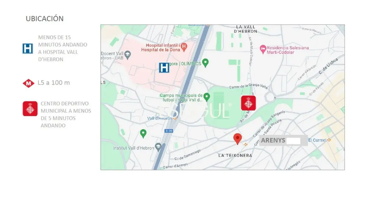 Участок на продажу с проектом нового строительства в Орта-и-Гинардо