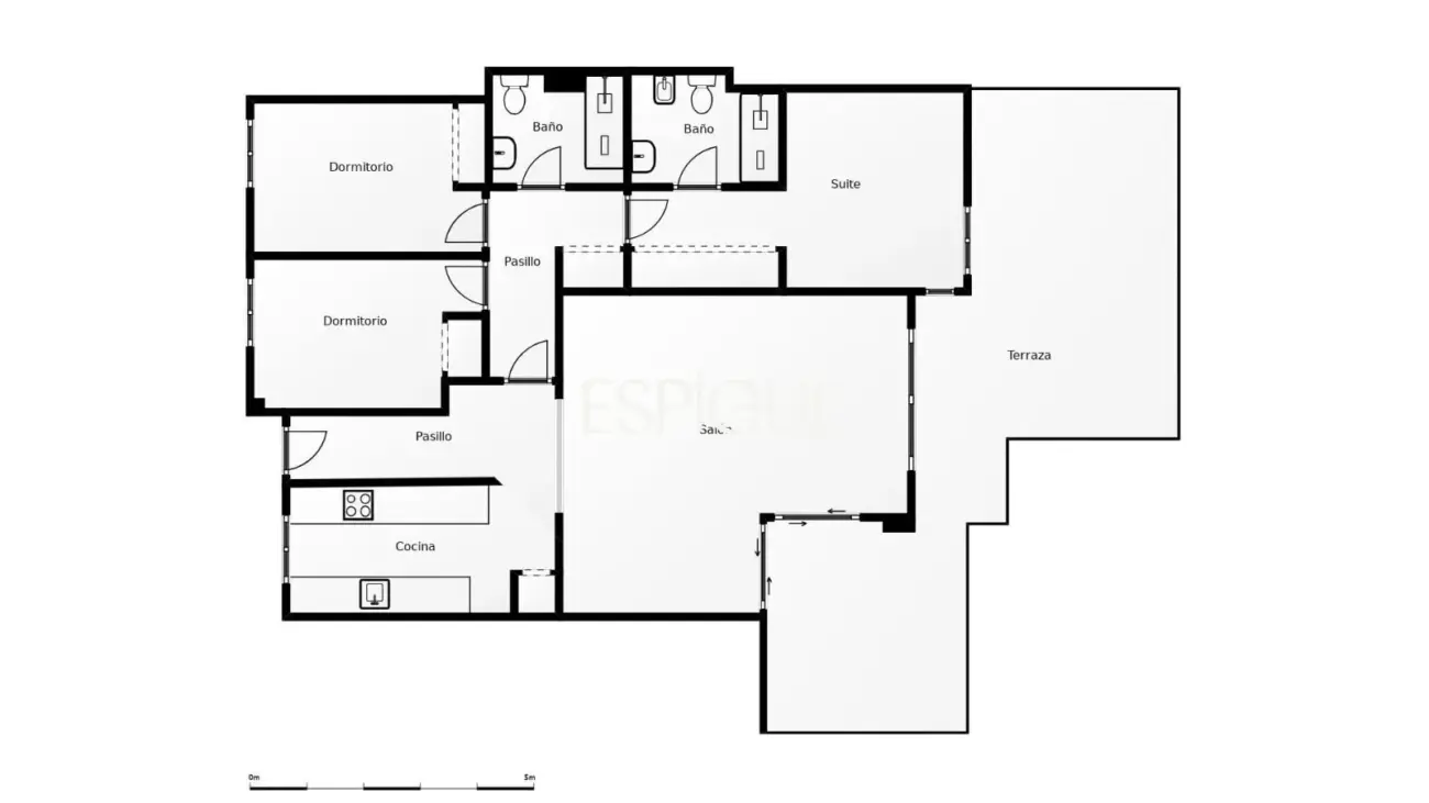 Piso con vistas al mar en S´Agaro