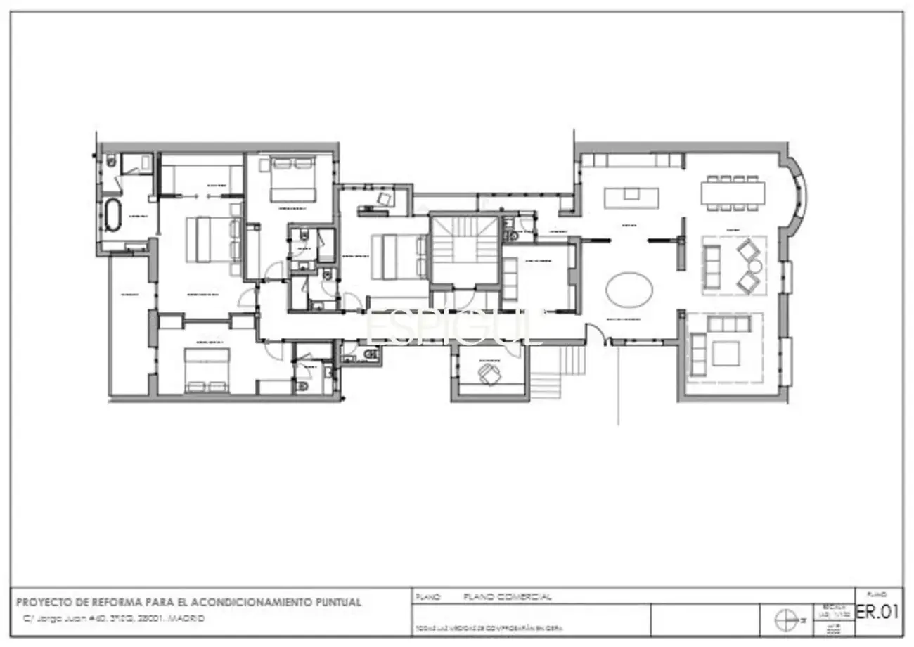 Piso en venta exterior reformado en Recoletos