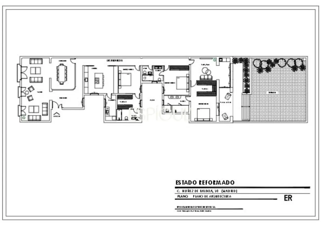 Piso en venta reformado con terraza en la codiciada Calle Núñez de Balboa, Madrid