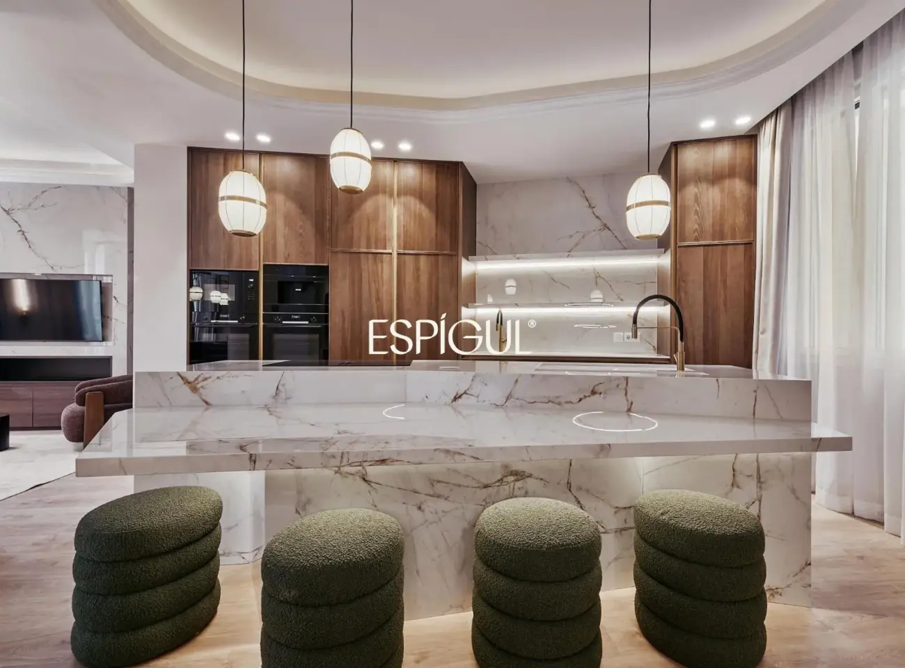 Appartement à vendre rénové et meublé dans immeuble classique, Justicia