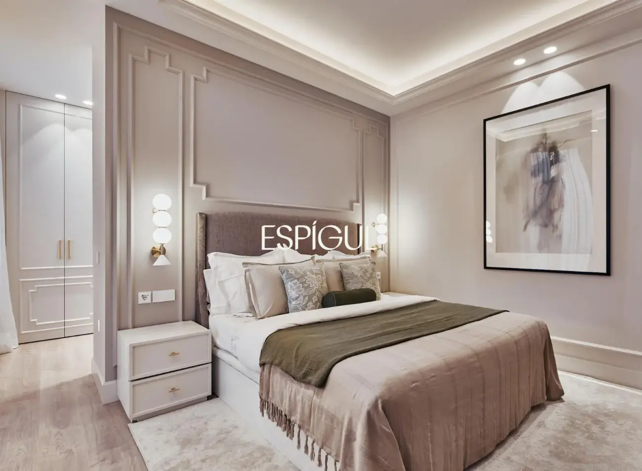 Appartement à vendre rénové et meublé dans immeuble classique, Justicia