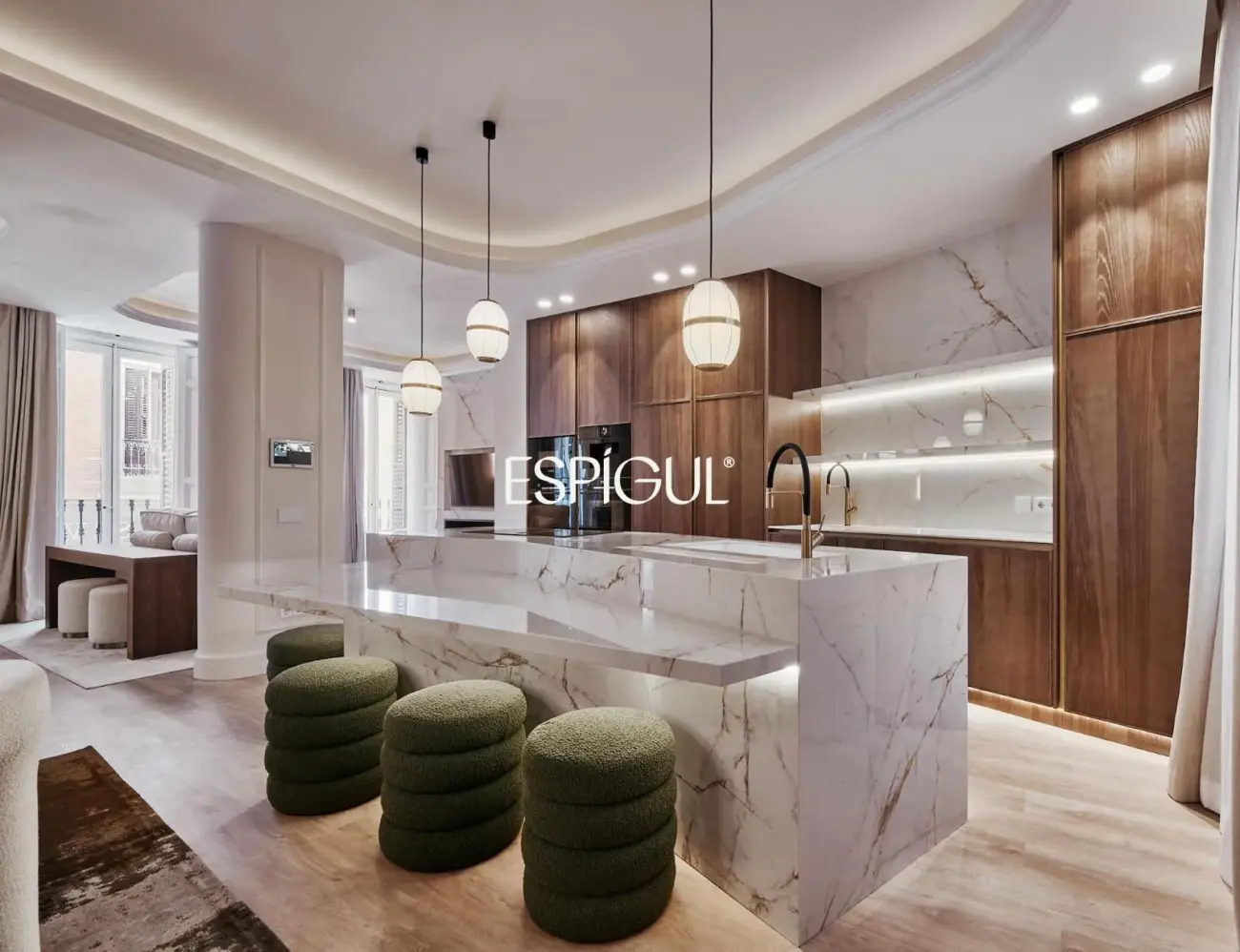 Appartement à vendre rénové et meublé dans immeuble classique, Justicia