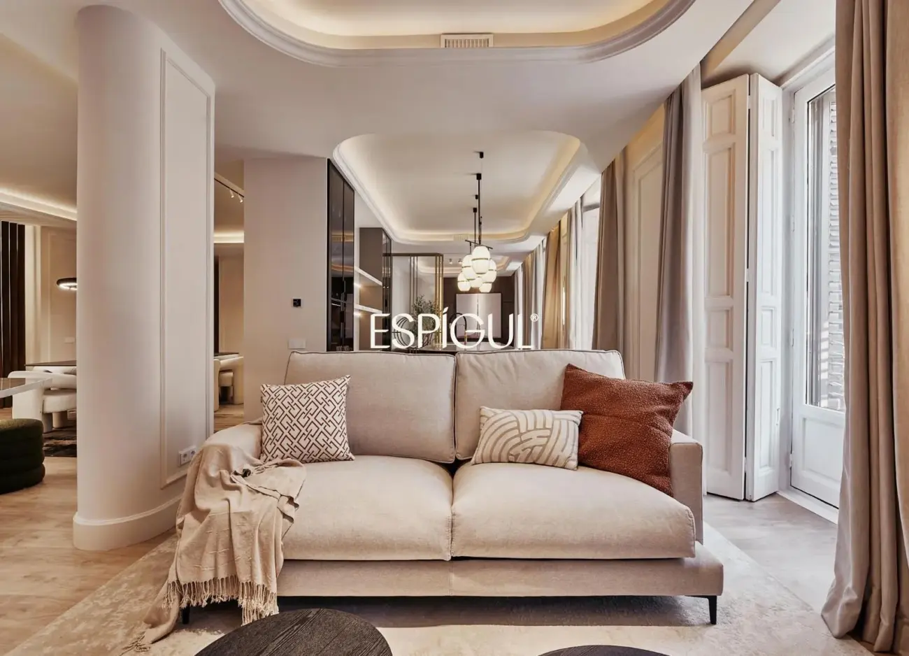 Appartement à vendre rénové et meublé dans immeuble classique, Justicia