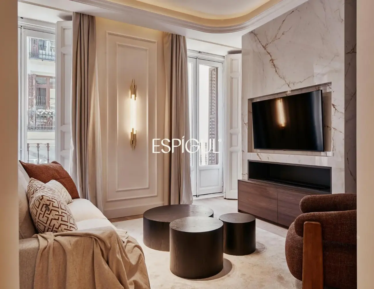 Appartement à vendre rénové et meublé dans immeuble classique, Justicia