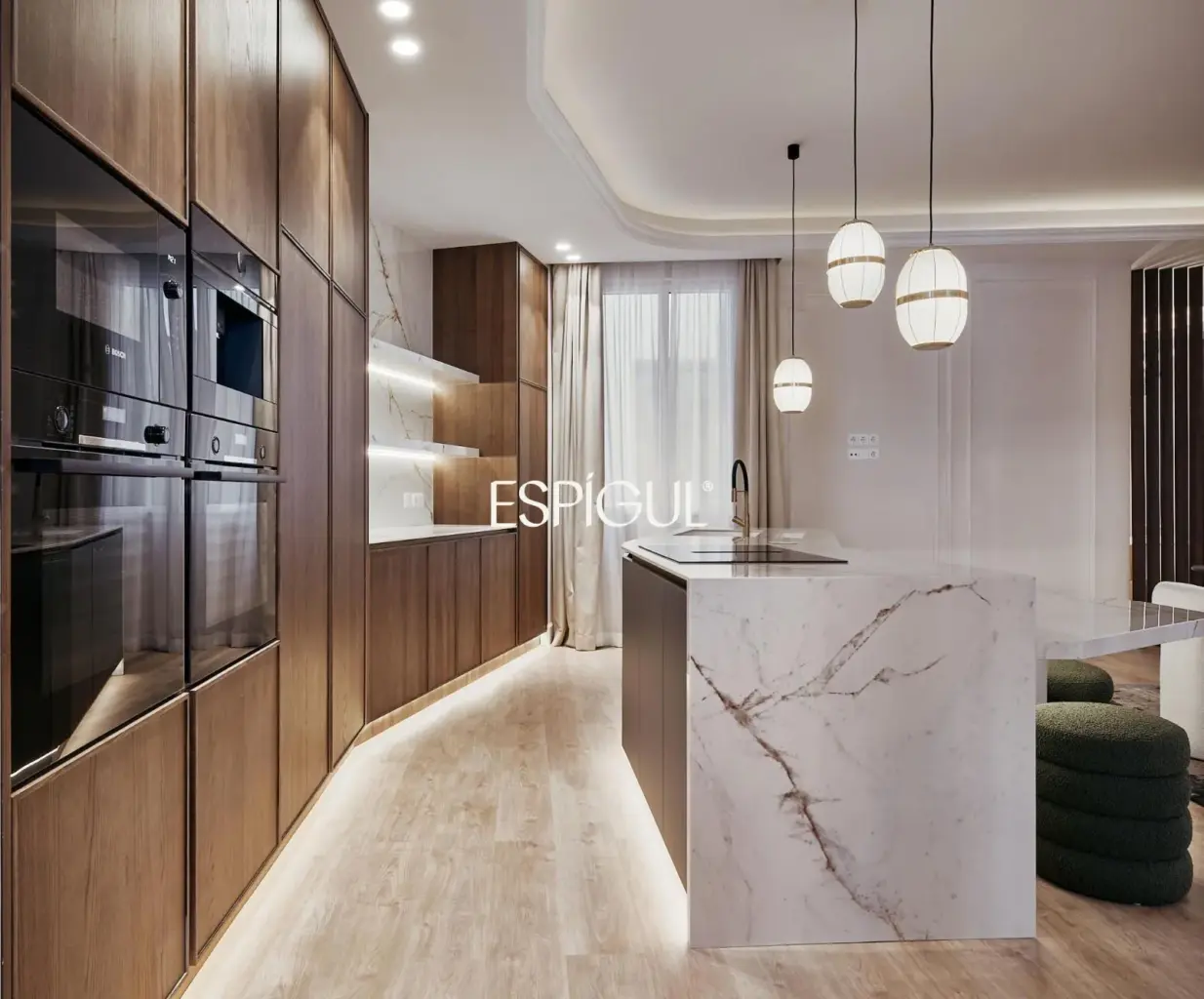 Appartement à vendre rénové et meublé dans immeuble classique, Justicia