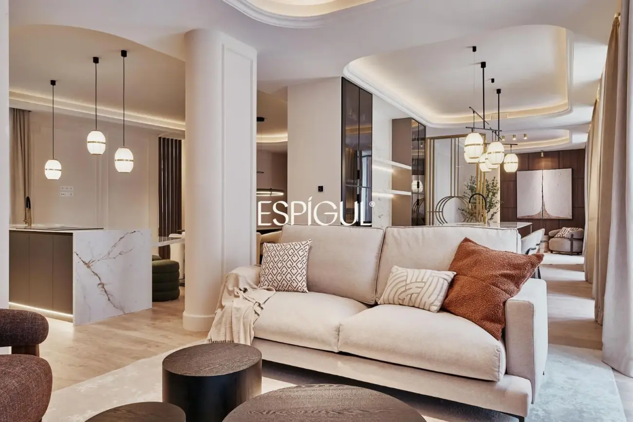 Appartement à vendre rénové et meublé dans immeuble classique, Justicia