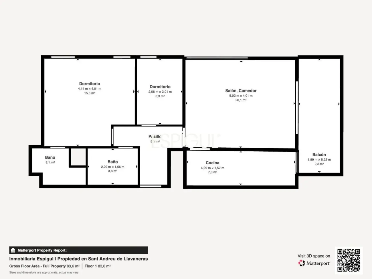 Semi-new apartment with sea views, two parking spaces and communal pool in Llavaneres
