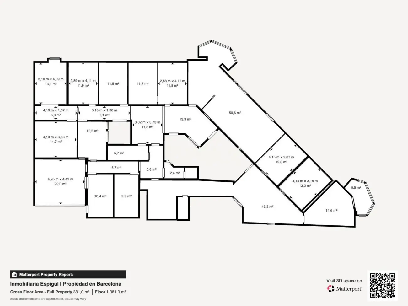 Уникальная квартира под ремонт в престижном здании Quadrat d’Or