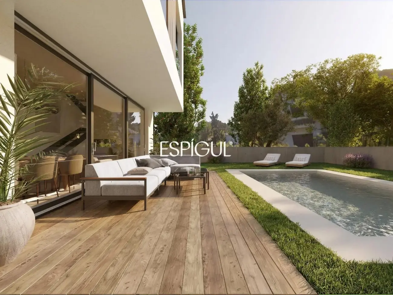 Neue Luxusvilla in S’Agaró mit Pool und Garten