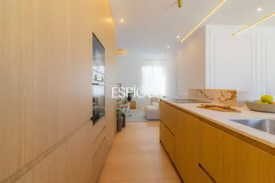 Ático en venta reformado, amueblado con terraza y trastero en Goya, Barrio Salamanca