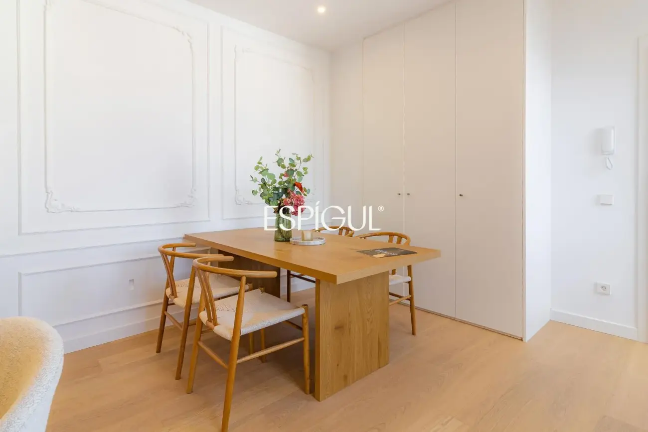 Ático en venta reformado, amueblado con terraza y trastero en Goya, Barrio Salamanca