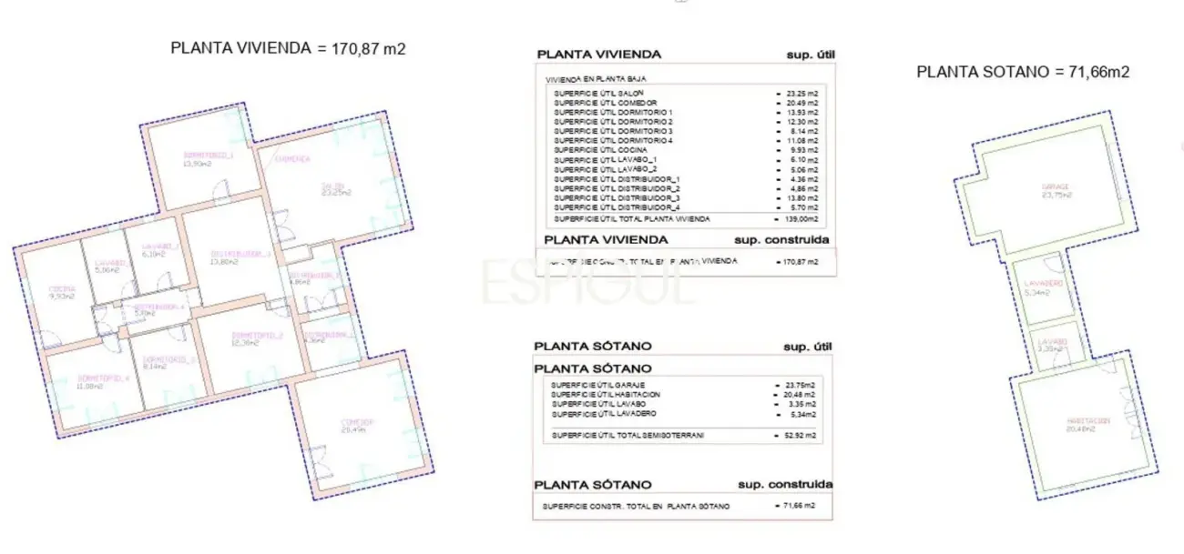Casa a reformar en parcela de 1.100 m² en el centro de Alella
