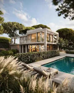 Casa unifamiliar con proyecto de renovación en Pedralbes