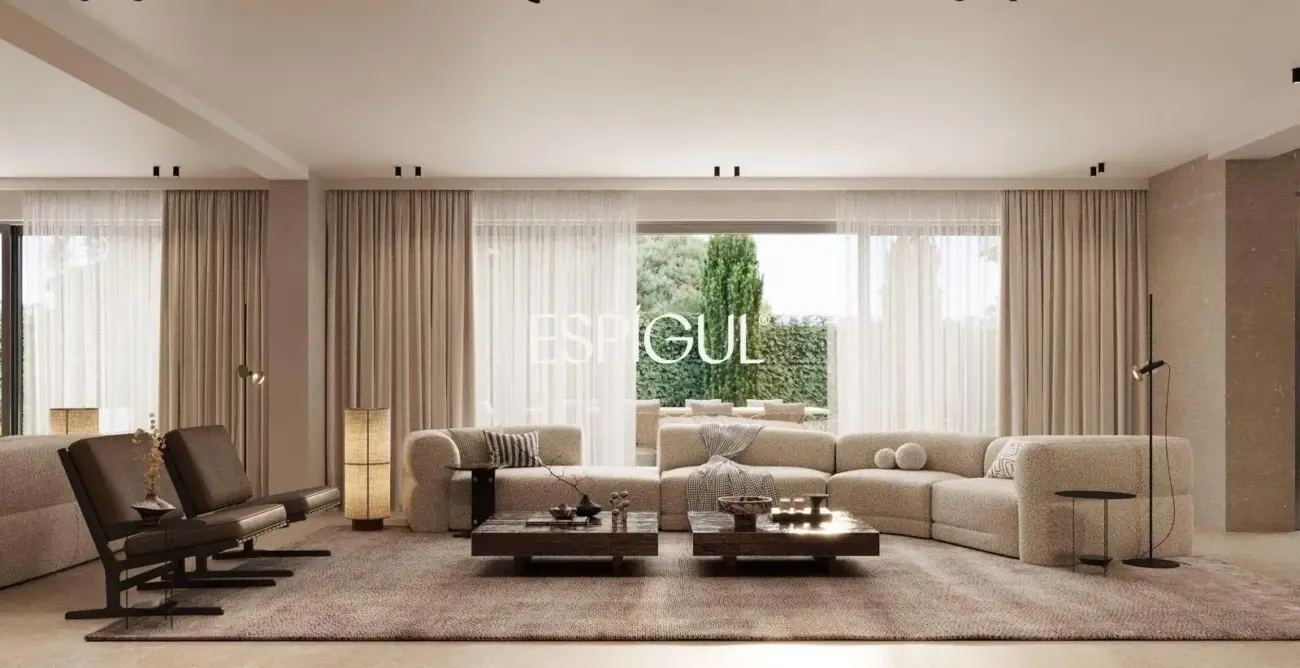 Casa unifamiliar con proyecto de renovación en Pedralbes