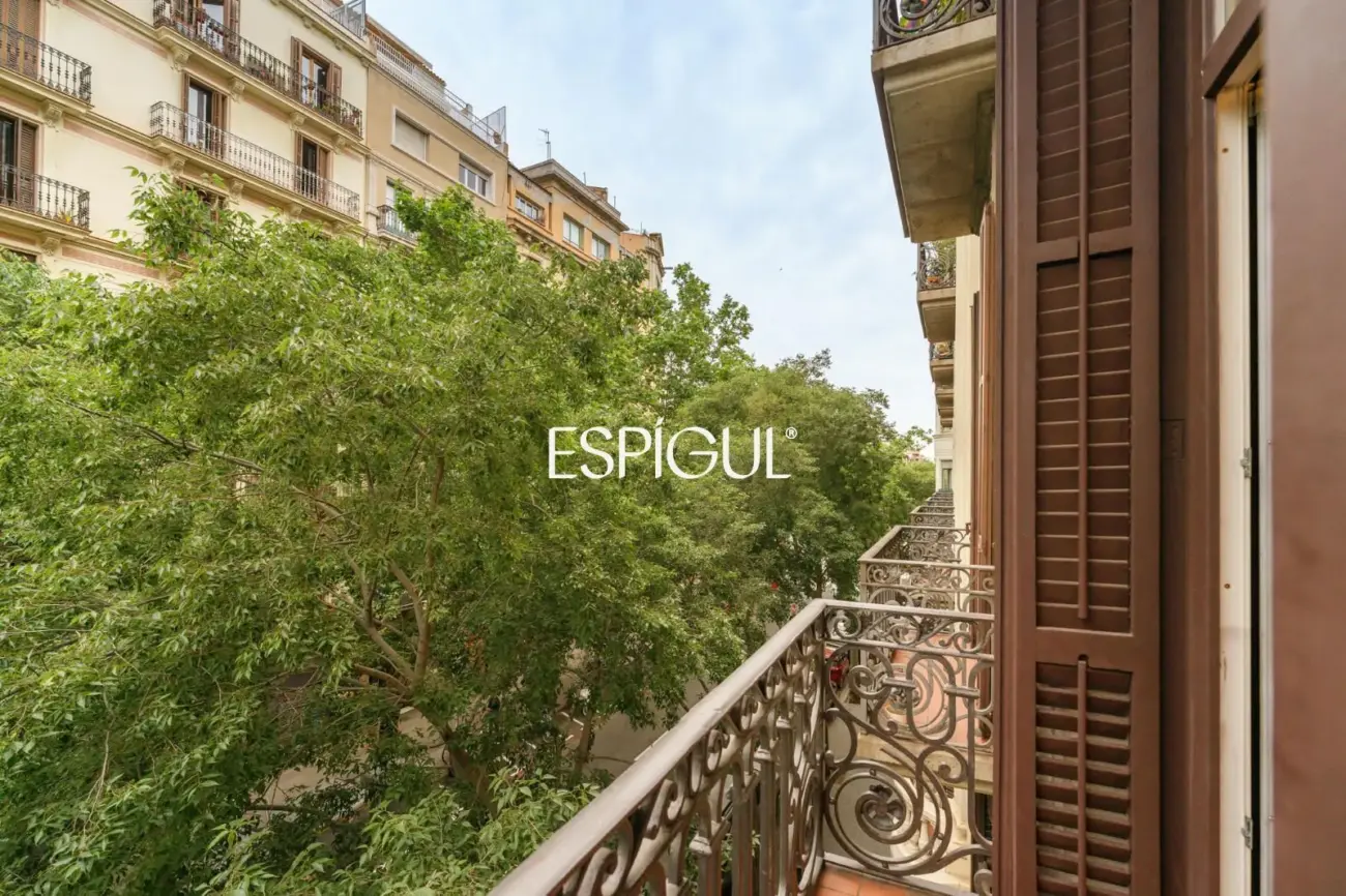 Espectacular piso en finca regia modernista en Casp, junto a Passeig de Sant Joan