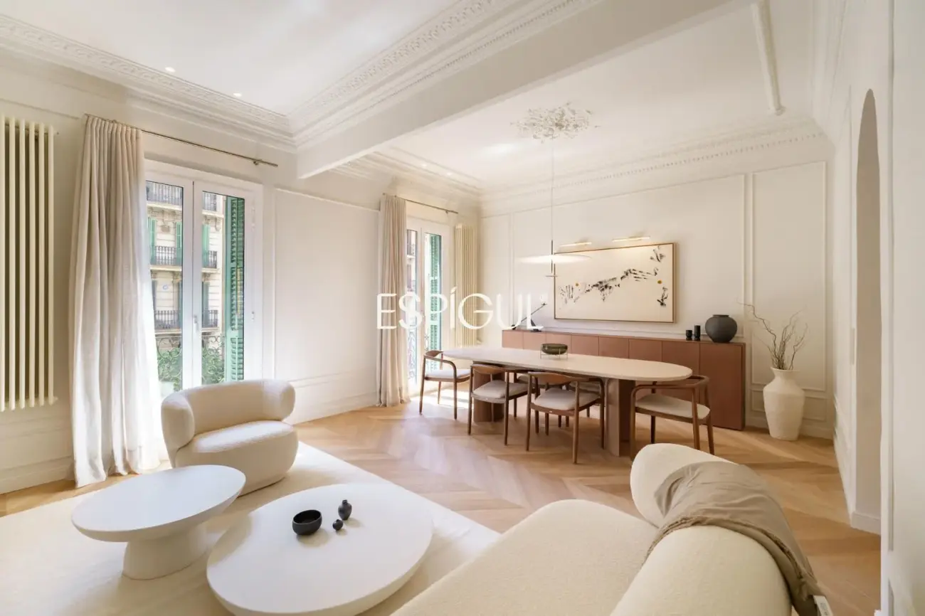 Exclusivo piso en venta en La Dreta de l’Eixample