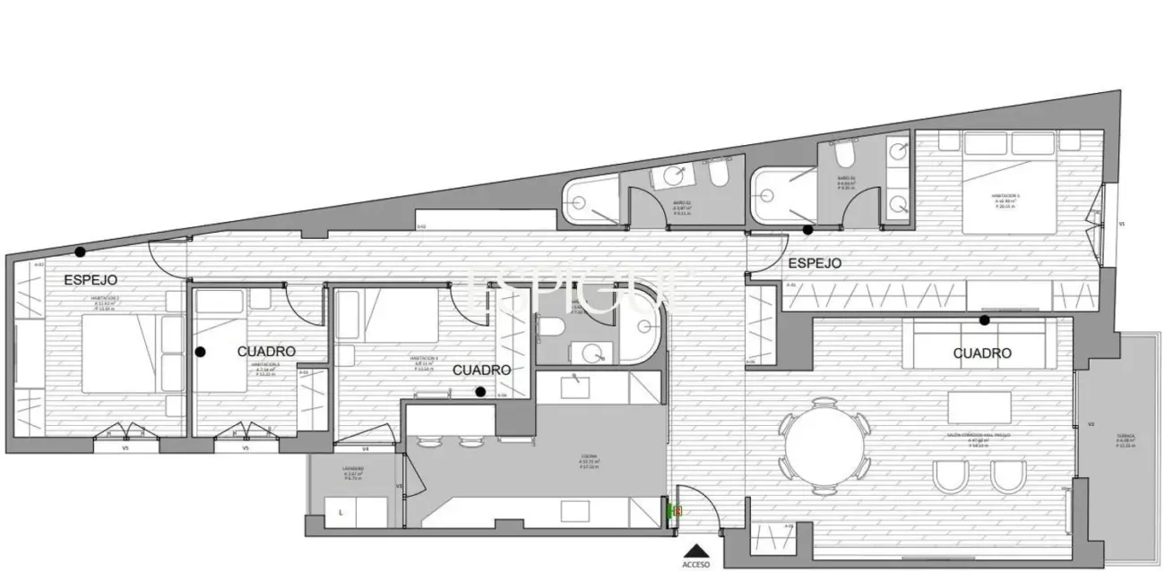 Piso en venta exterior con terraza en Ibiza, Retiro