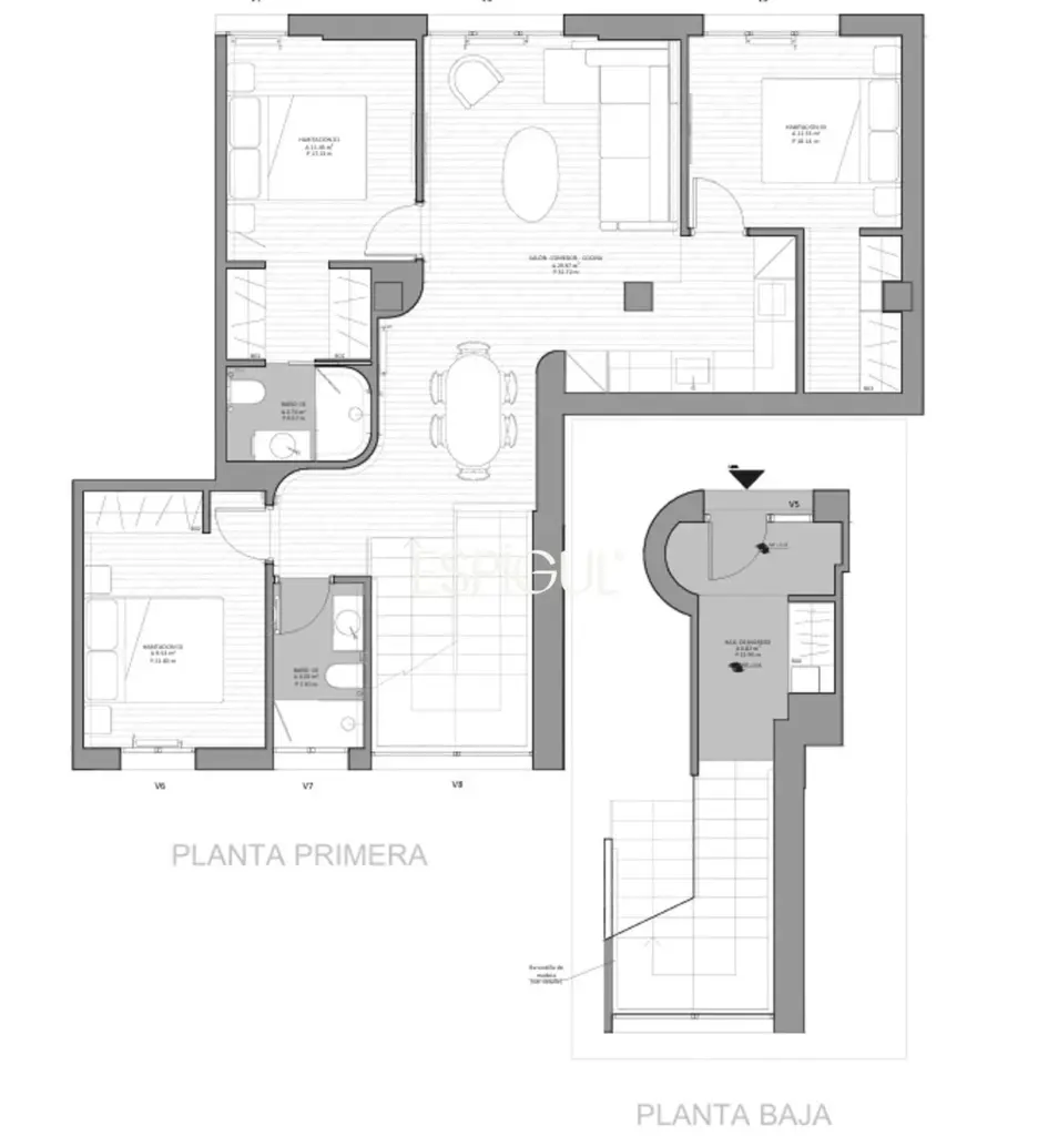 Piso en venta exterior, reformado y amueblado en Arapiles, Chamberí