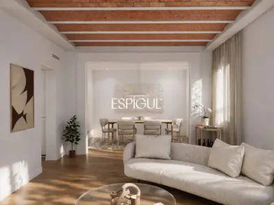 Architectural charm and contemporary comfort on the prestigious Passeig de Sant Joan