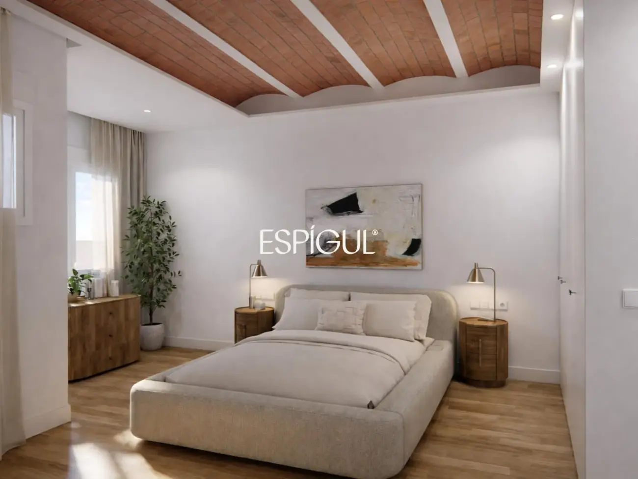 Architectural charm and contemporary comfort on the prestigious Passeig de Sant Joan