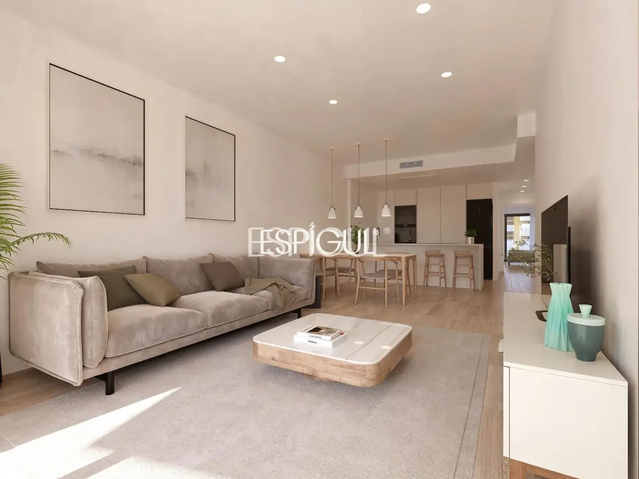 Piso en venta de obra nueva en el centro de Terrassa
