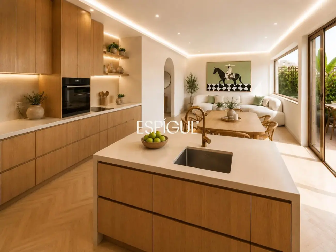 Ático a estrenar con terraza de 35m2 en Chamartín