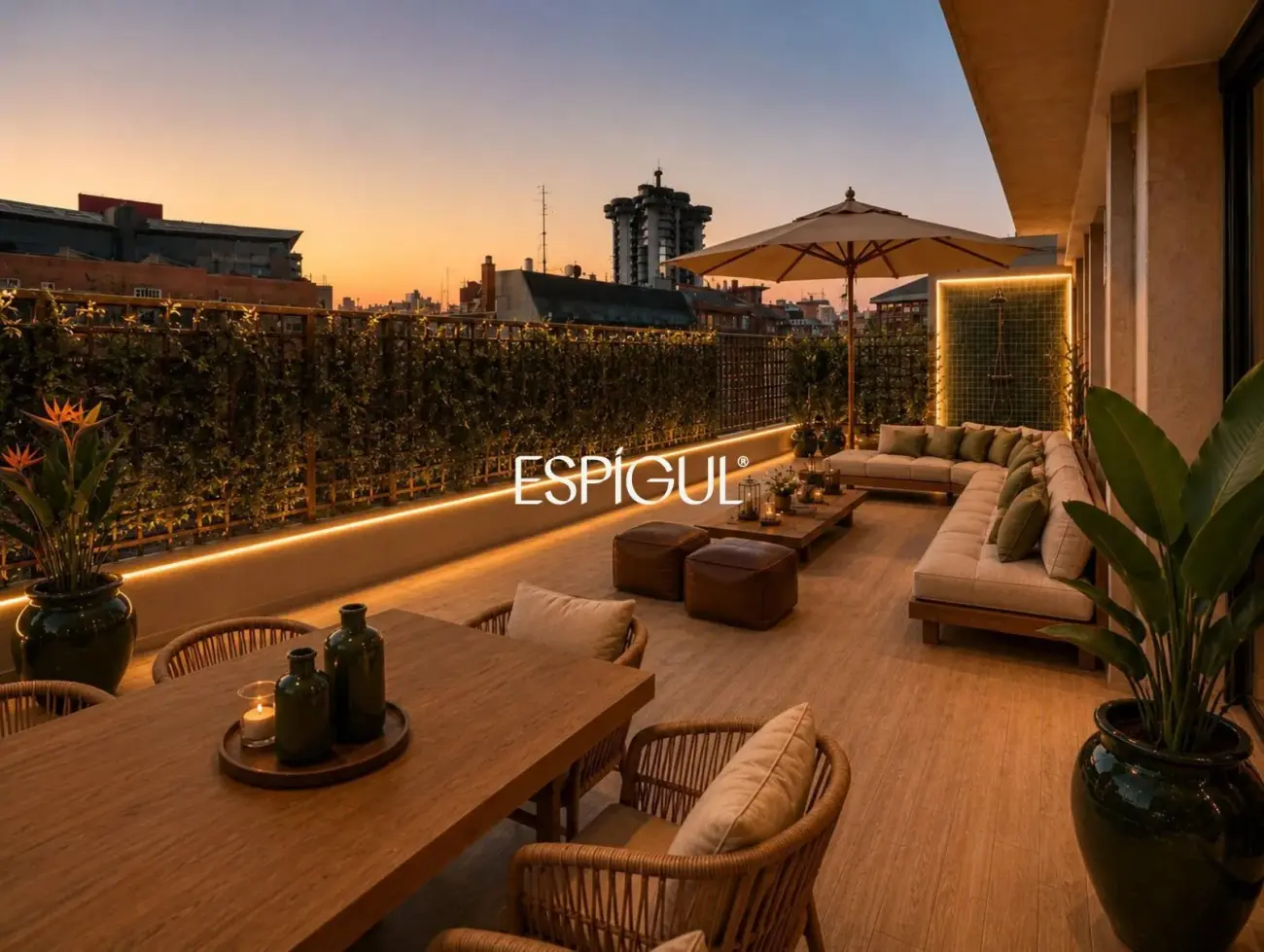 Ático a estrenar con terraza de 35m2 en Chamartín