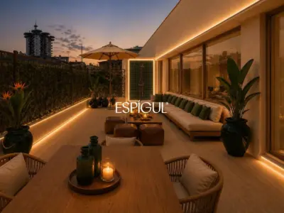 Ático a estrenar con terraza de 35m2 en Chamartín