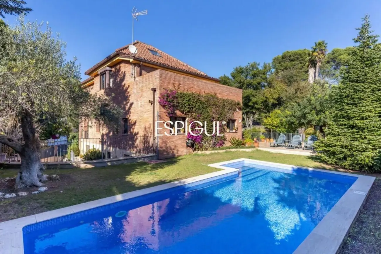 Haus mit Pool zur Miete in Sant Cugat – Valldoreix