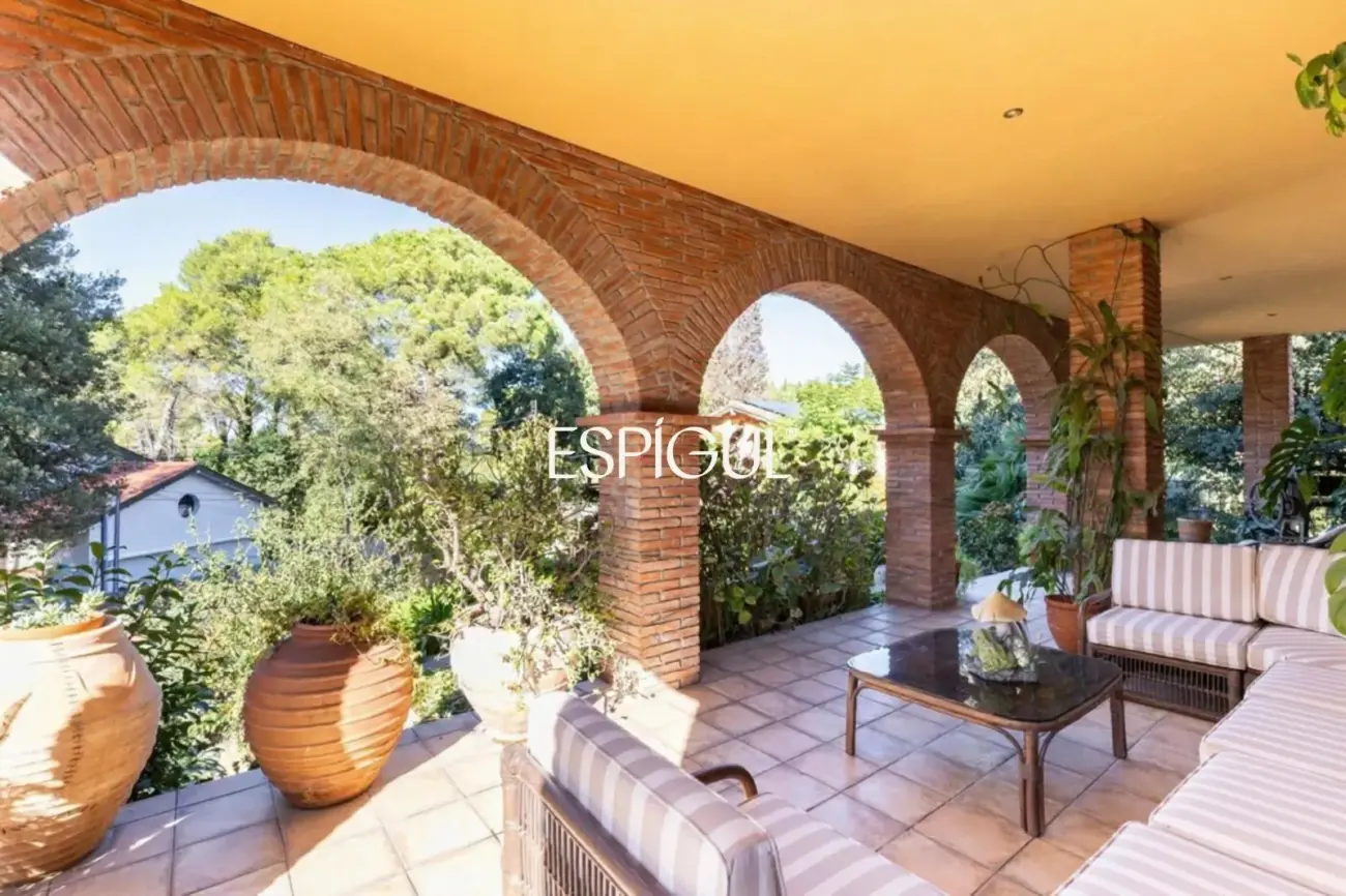 Haus mit Pool zur Miete in Sant Cugat – Valldoreix