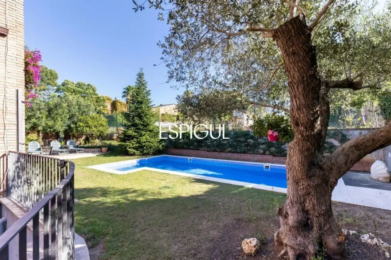 Haus mit Pool zur Miete in Sant Cugat – Valldoreix