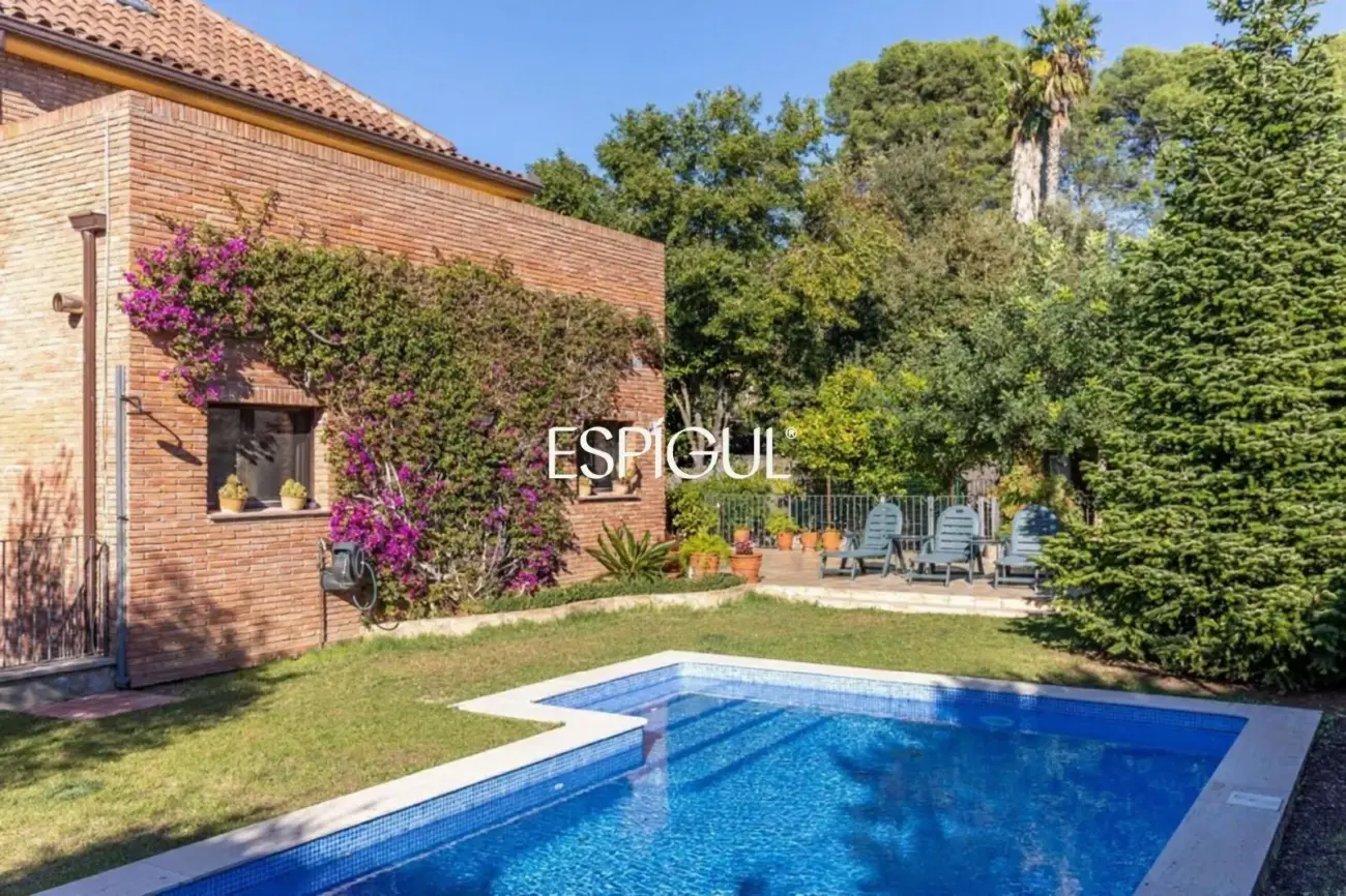 Haus mit Pool zur Miete in Sant Cugat – Valldoreix