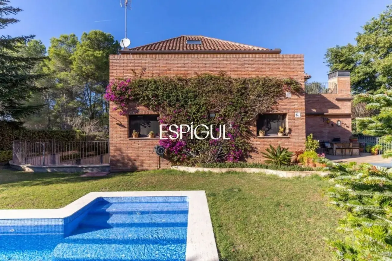 Haus mit Pool zur Miete in Sant Cugat – Valldoreix
