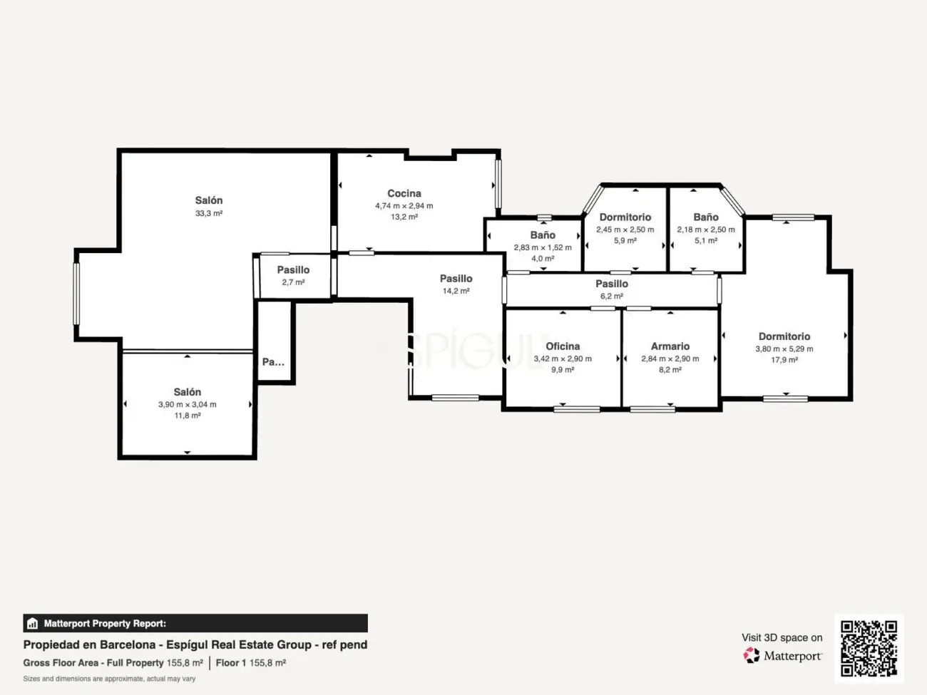 Exclusiva vivienda de 170 m² en una de las ubicaciones más cotizadas de l’Antiga Esquerra de l’Eixample.