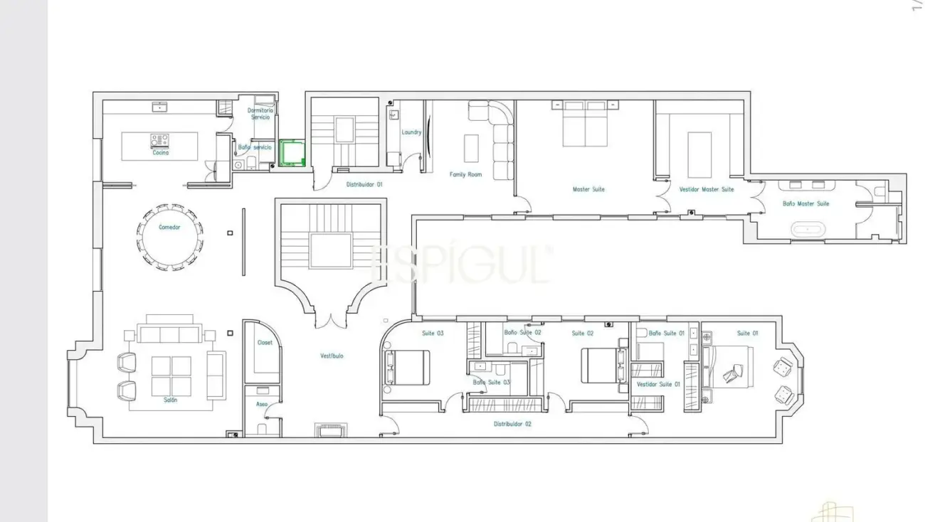 Piso en venta Recoletos