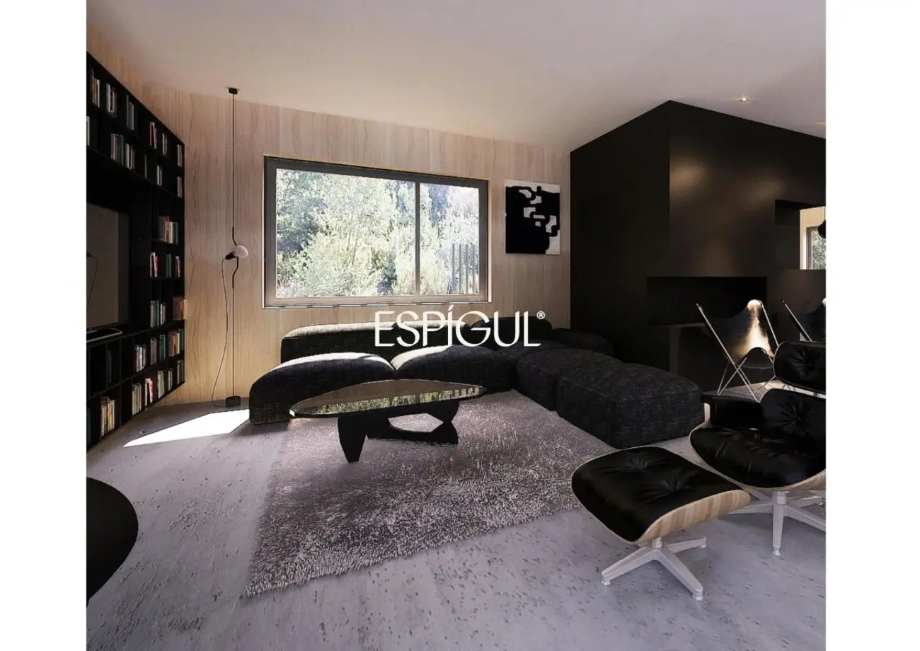Terreno en venta en Sant Cugat con proyecto y licencia de obra – Unifamiliar de diseño