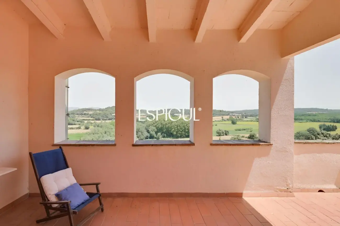 Una casa amb vistes privilegiades al cor de l’Empordà