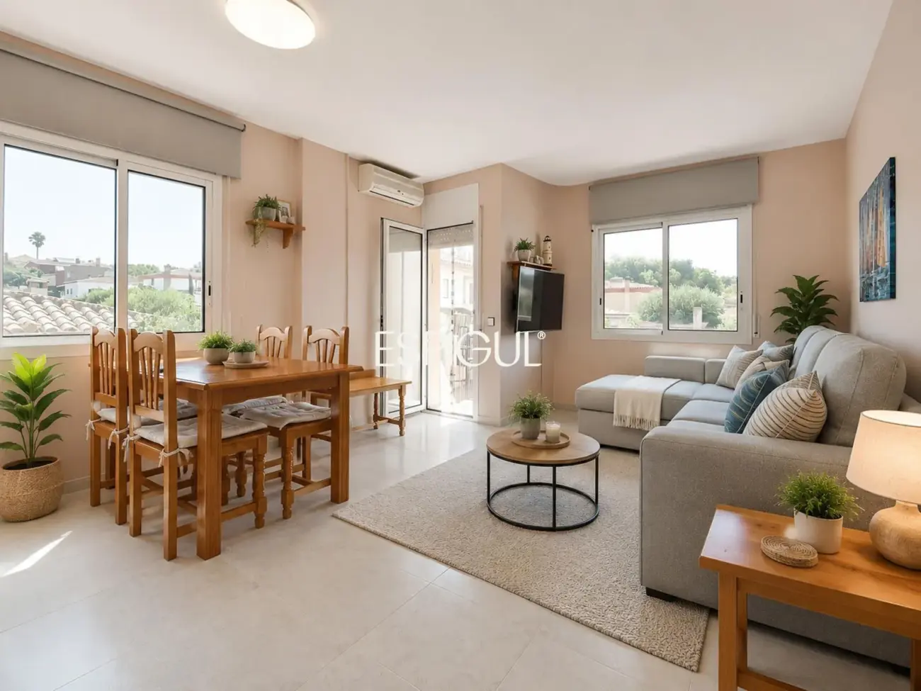 Apartamento con piscina comunitaria en Calonge