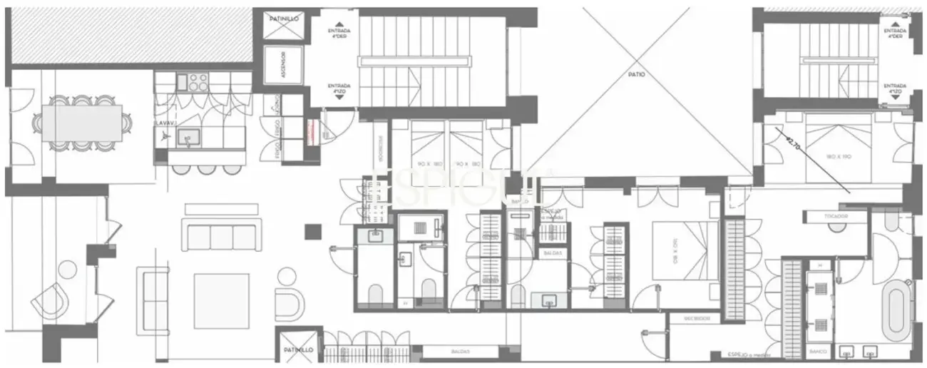Ático en venta con terraza en Lista