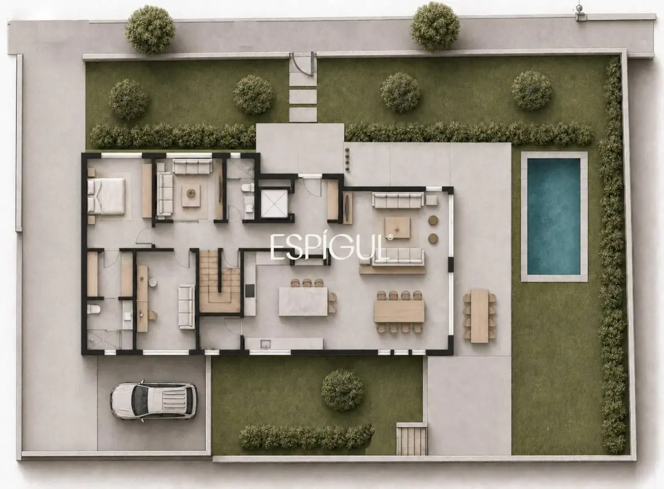 Casa en venta en construcción en Sant Cugat del Vallés