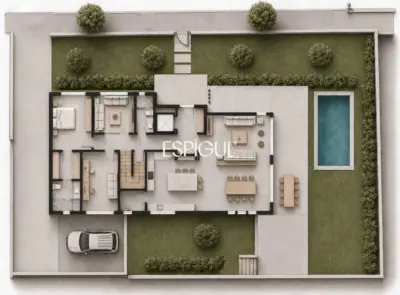 Casa en venta en construcción en Sant Cugat del Vallés